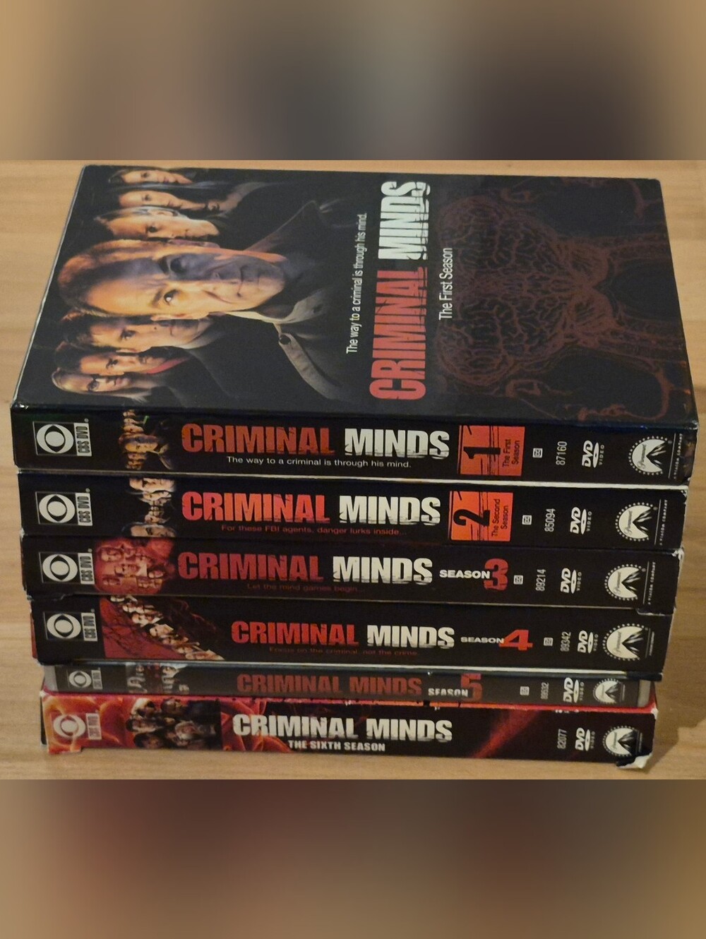 Criminal Minds Seasons 1-6
